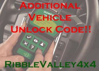   TOOL ADDITIONAL VEHICLE UNLOCK CODE ANY LAND ROVER VAT EXEMPT