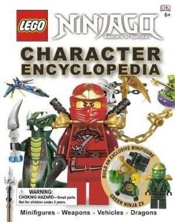 NEW LEGO NINJAGO 2012 CHARACTER ENCYCLOPEDIA WITH LLOYD ZX MINIFIGURE 