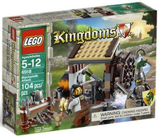 LEGO Kingdoms 6918 Blacksmith Workshop Attack Knight NEW