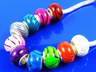 Wholesale lot 100pcs mix Resin craft beads For charm Bracelet Free 