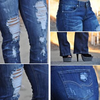   Ripped Jeans Boot cut from Machine SZ 0 13 FAST  ST1214