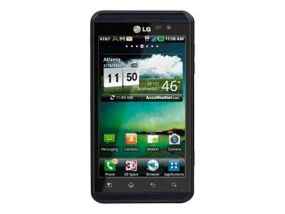 LG Thrill 4G   8GB   Black (AT&T) Smartphone (With Case)