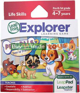   Leapster Explorer PET PALS 2 Game LeapFrog LeapPad Tablet Puppy GS 2