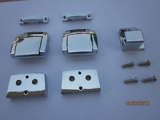NEW* Chromed Tour Pack Tour Pak Latches for Harley Davidson Touring