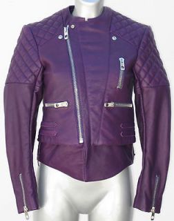 balenciaga leather jacket in Coats & Jackets