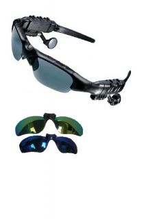   Sunglasses 2gb memory Black w/FM radio Extra Lens + free Oakley Bag