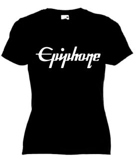 EPIPHONE Ladyfit Vest Tshirt Classic Gibson Guitar Retro SG Les Paul 