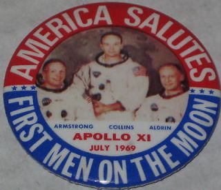 1969 America Salutes First Men on the Moon July 1969 Apollo 11 3.5