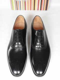   MTO Black Shoes By Crockett & Jones Handgrade UK 10 RARE RRP £440
