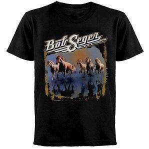 BOB SEGER AND THE SILVER BULLET BAND   T SHIRT   AGAINST THE WIND