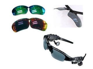   Player Sunglasses 8gb Black w/ FM radio Extra Lens + free Oakley Bag