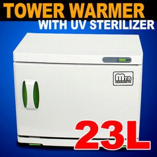   Light Sterilizer Hot Towel Warmer for Home Salon Single Door 2 Racks
