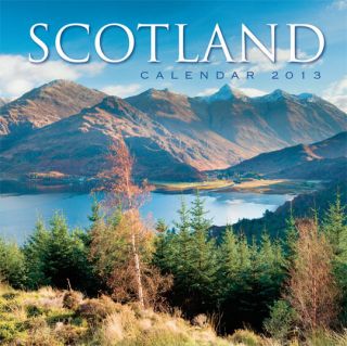 Scottish 2013 Calendar Scotland landscapes castles cows highlands 