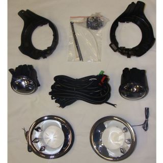 Nissan Navara D40 Fog Light Set Lamp Trim Lighting Kit Accessories