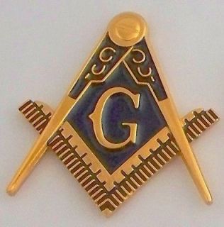 Masonic   Shriner   Blue Lodge Car Emblem