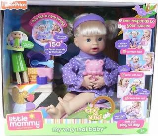 LITTLE MOMMY MY VERY REAL BABY DOLL Fisher Price NIP Caucasian 