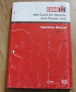   900 Cyclo Air Module and Planter Unit Operators Manual Central Drive