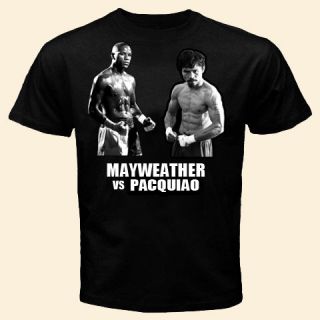 Floyd Mayweather Manny Pacquiao T shirt mayweather vs pacquiao