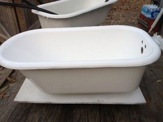 Restored 54 x 30 Antique Claw Foot Bath Tub SHIPPING AVAILABLE