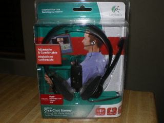 logitech clearchat stereo headset in Headsets