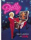 1979 Bally DOLLY PARTON Pinball Machine Backglass 