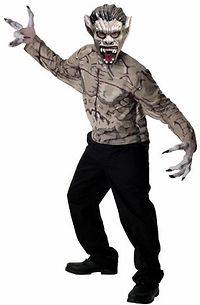 Adult Mens Van Helsing Hellbeast Halloween Costume with Claws 