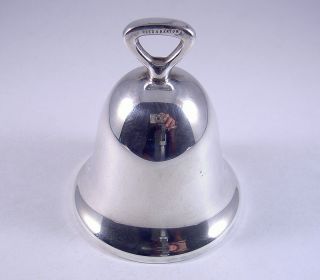 Vintage REED & BARTON Silverplate Bell No Monogram Dinner Christmas 