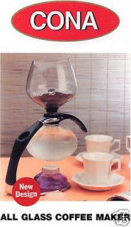 CONA COFFEE MAKER D. 1.13 L SYPHON BRAND NEW ( DTM)