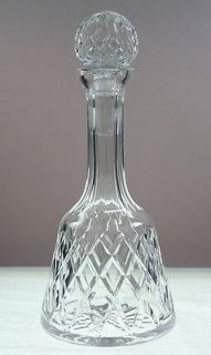   Crystal Decanter Kinsale Pattern with Alana Roly Poly Stopper