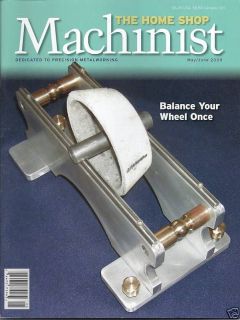HOME SHOP MACHINIST MAGAZINE GRINDING WHEEL ROUTER BALL STAMP HOLDER 