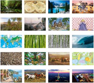   Wallpaper Art   Scenic Views, Graphics, Maps, Decorating Styles Set1