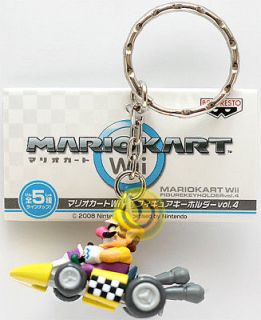 New Mario Kart Wii Keychains with Figure Vol. 4 Wario
