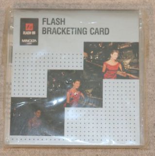   FLASH BRACKETING CARD for Dynax/MAXXUM 7000i Cameras **BRAND NEW