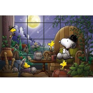 Apollo sha Jigsaw Puzzle 3 816 Peanuts Snoopy Moonlight (300 Pieces)