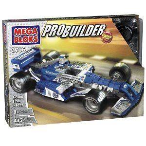 Mega Bloks Pro Builder Grand Prix Racer #3706 New MISB