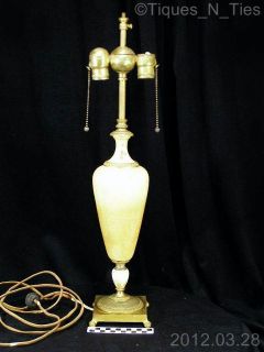 Antique Cassidy Lamps Metal Tiffany Style Lamp Base (needs 