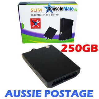 250GB HARD DRIVE HDD       for Xbox 360 Slim / Kinect Consoles   Free 