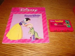 Walt Disney Snow White and the Seven Dwarfs Book + Tape