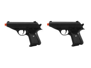   12 Spring Airsoft METAL handguns / pistols +1000 6mm BBs replica