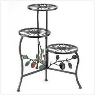 wrought iron plant stands in Garden Decor