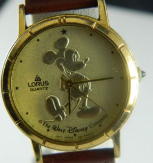 lorus gold mickey mouse watches in Jewelry & Watches