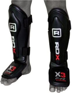 RDX Gel Shin Instep Foot Pad MMA UFC Leg Kick Guard S