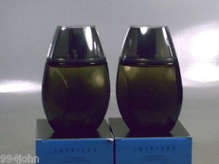 Avon TWO (2) MENS INTRIGUE COLOGNE SPRAYS 3.4oz NEW IN BOX