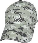 Digital Camo Military Hat Ball Cap   Assorted Styles