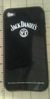 Jack Daniels iphone case black plastic 4/4g low price