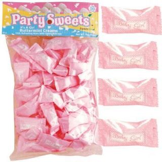 Baby Girl Buttermint Creams   Baby Shower Candy   2 Large Bags