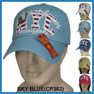 CP362 Baseball Cap Washed Vintage Look Patch Sports Cycling Outdoor 