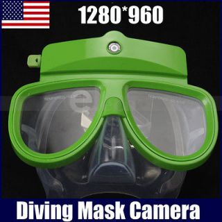 HD Diving Underwater Tempered Glasses Camera DV 2M CMOS