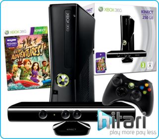 Xbox 360 250GB Console with Kinect in Video Game Consoles