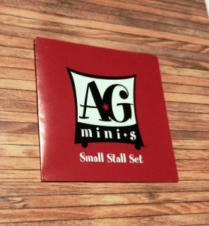 American Girl AG MINI*S Horse Stable   Small Stall Set   Pamphlet 